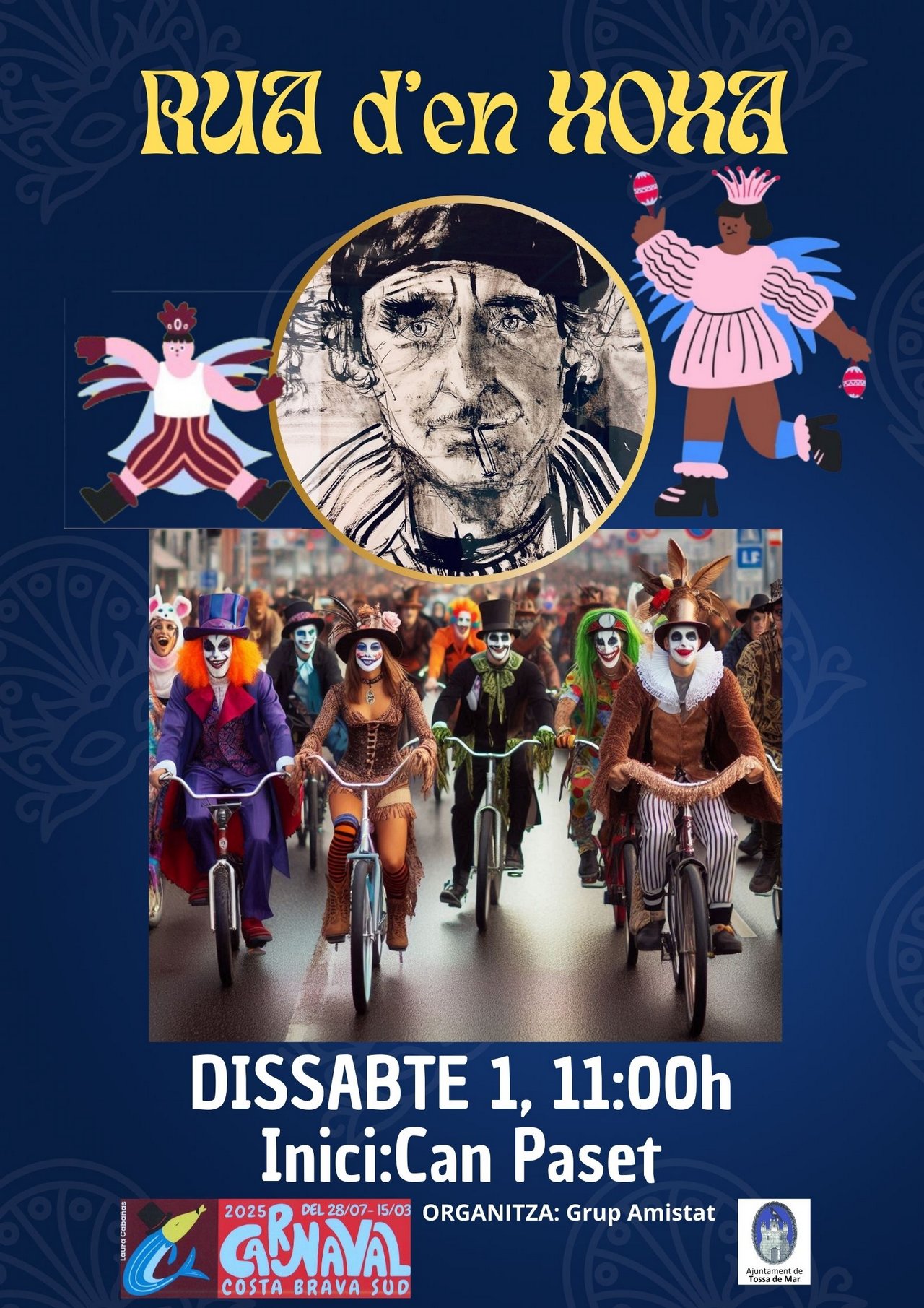 Cartell del Carnaval a Tossa de Mar