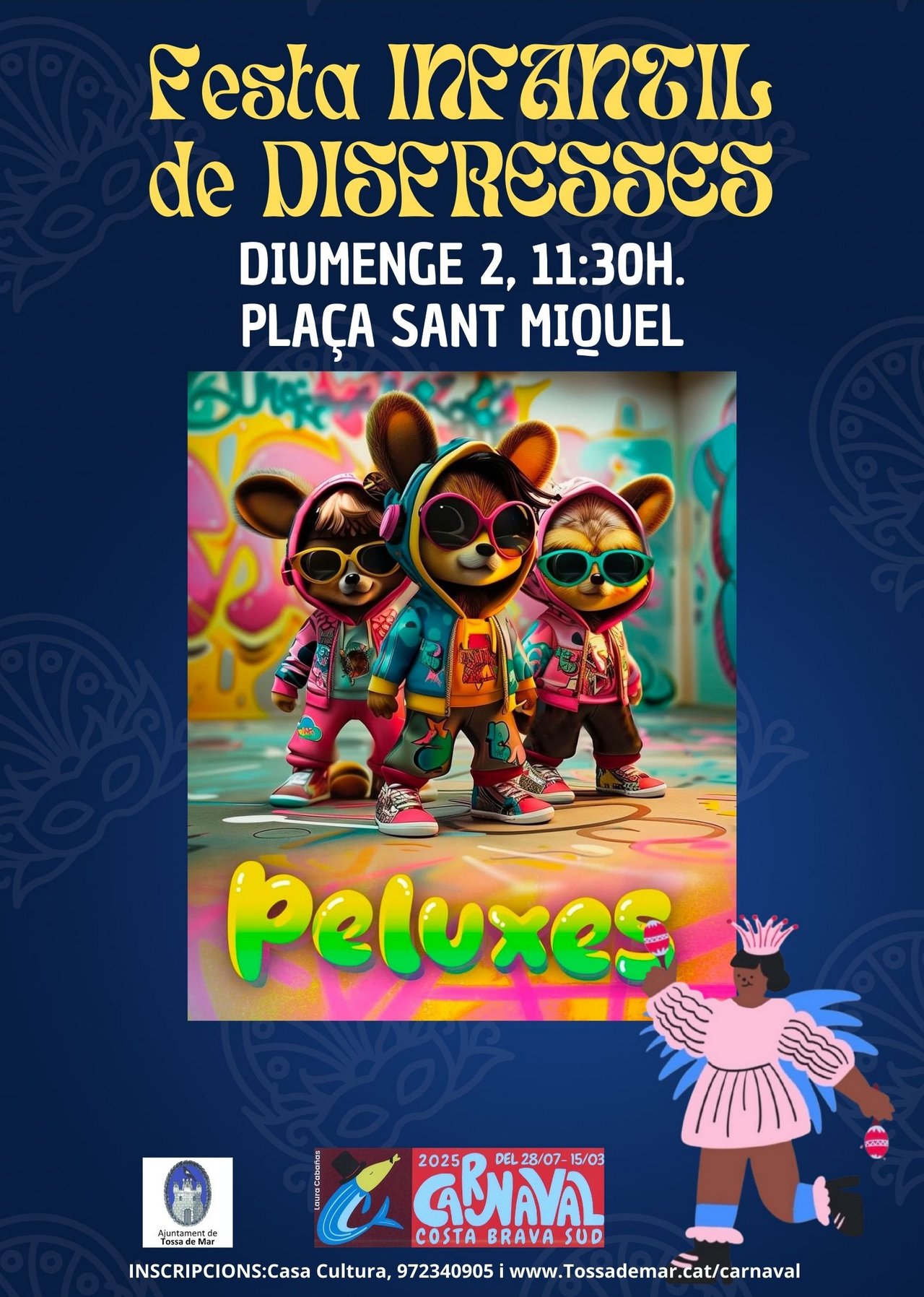 Cartell del Carnaval a Tossa de Mar